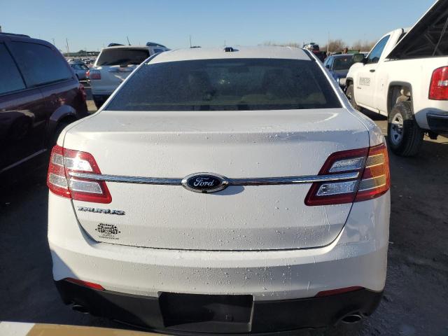 1FAHP2D88KG105556 - 2019 FORD TAURUS SE WHITE photo 6