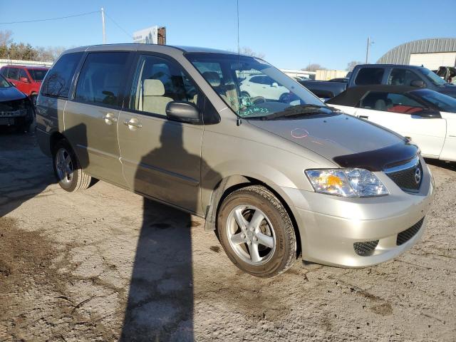 JM3LW28A520316105 - 2002 MAZDA MPV WAGON GRAY photo 4