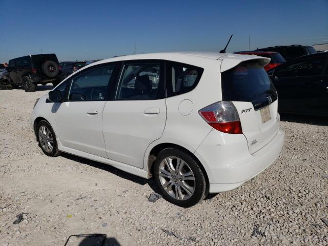 JHMGE8H63AS004314 - 2010 HONDA FIT SPORT WHITE photo 2