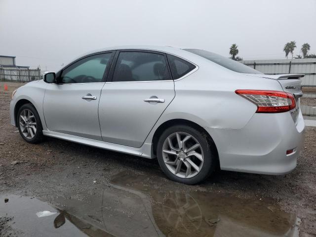 3N1AB7AP2DL667263 - 2013 NISSAN SENTRA S SILVER photo 2