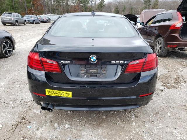 WBAXH5C54DD114686 - 2013 BMW 528 XI BLACK photo 6