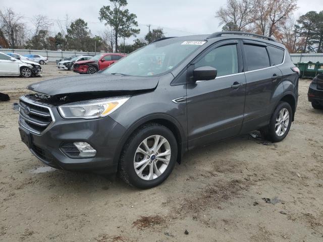 1FMCU9GD0JUD06538 - 2018 FORD ESCAPE SE CHARCOAL photo 1