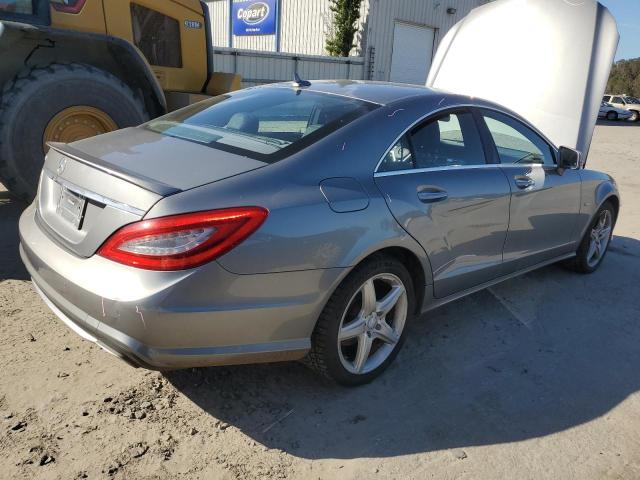 WDDLJ7DB6CA018229 - 2012 MERCEDES-BENZ CLS 550 SILVER photo 3