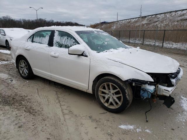 3FAHP0JA7BR130579 - 2011 FORD FUSION SEL WHITE photo 4