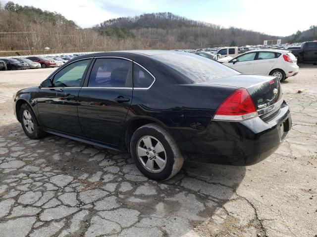 2G1WG5EKXB1149352 - 2011 CHEVROLET IMPALA LT BLACK photo 2