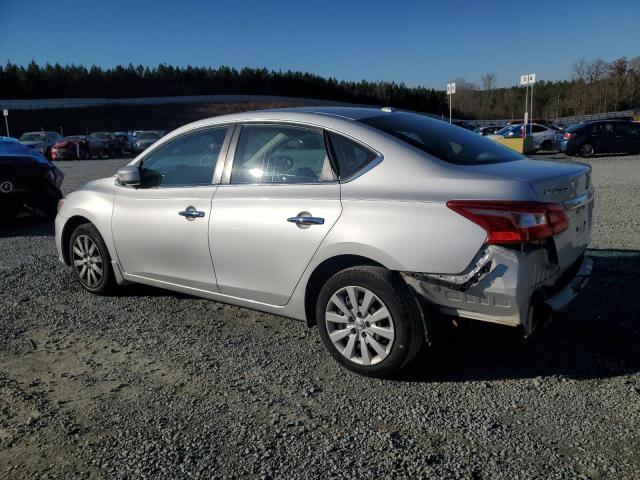 3N1AB7AP4GL670962 - 2016 NISSAN SENTRA S SILVER photo 2