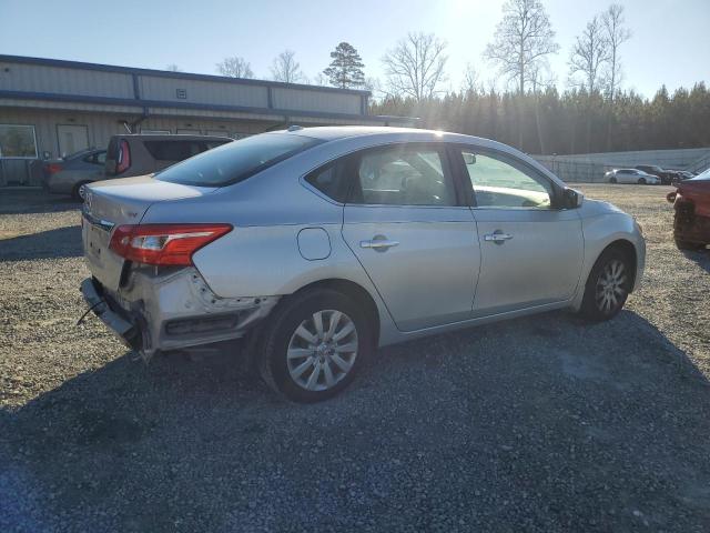 3N1AB7AP4GL670962 - 2016 NISSAN SENTRA S SILVER photo 3