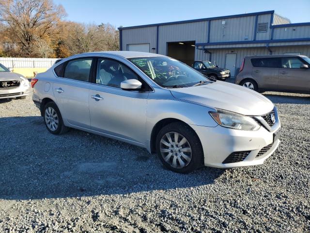 3N1AB7AP4GL670962 - 2016 NISSAN SENTRA S SILVER photo 4