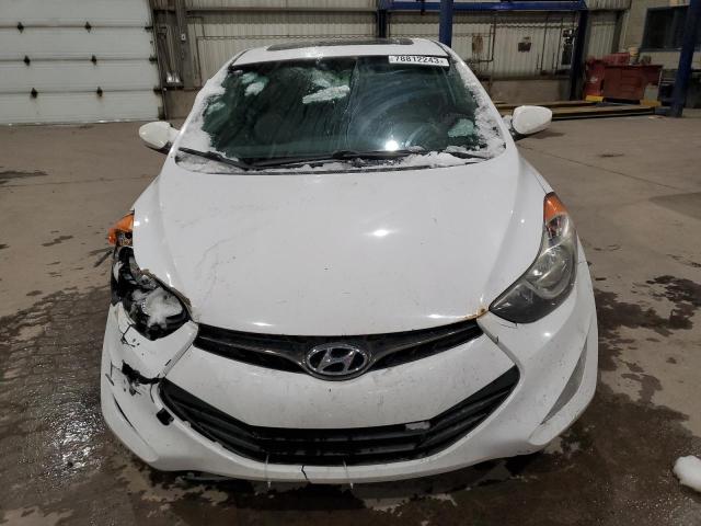 KMHDH6AE3DU021572 - 2013 HYUNDAI ELANTRA CO GS WHITE photo 5