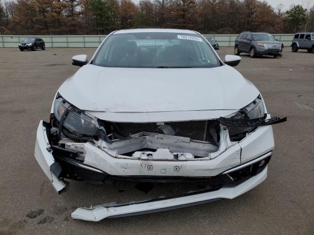 19XFC1F76KE206364 - 2019 HONDA CIVIC EXL WHITE photo 5