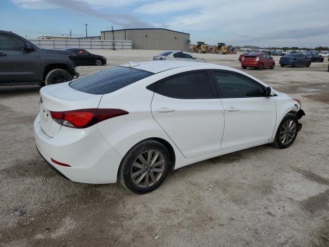 5NPDH4AE0EH482488 - 2014 HYUNDAI ELANTRA SE WHITE photo 3