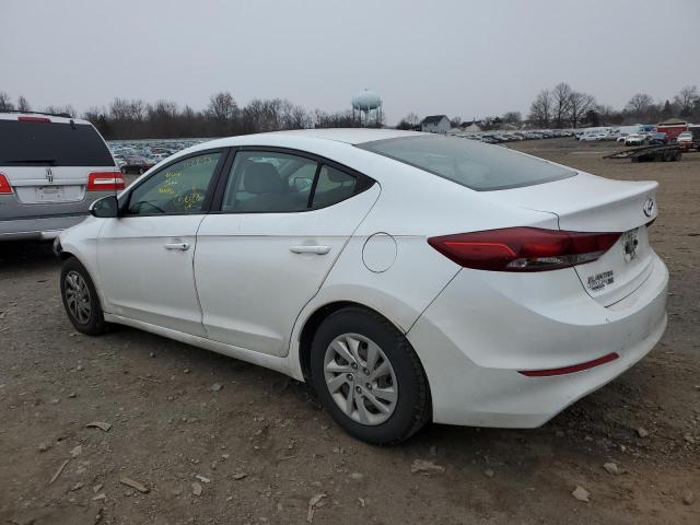 5NPD74LF5JH218363 - 2018 HYUNDAI ELANTRA SE WHITE photo 2