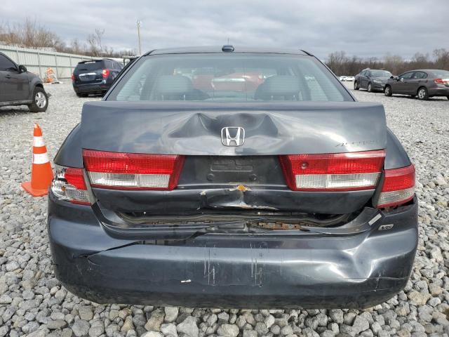 1HGCM66554A086575 - 2004 HONDA ACCORD EX GRAY photo 6