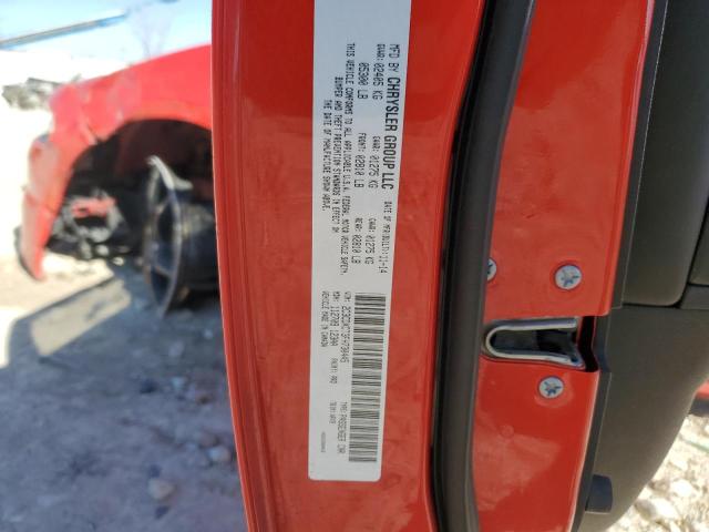 2C3CDXCT3FH730445 - 2015 DODGE CHARGER R/T RED photo 12