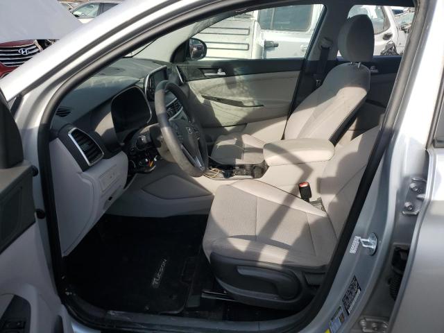 KM8J23A47KU911676 - 2019 HYUNDAI TUCSON SE SILVER photo 7