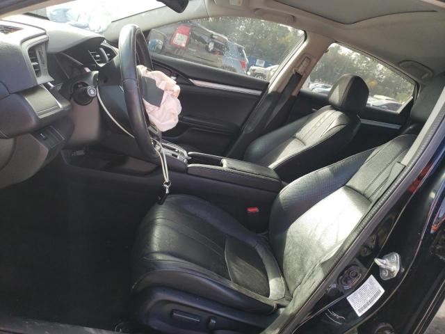 2HGFC1F75JH641221 - 2018 HONDA CIVIC EXL შავი ფოტო 7