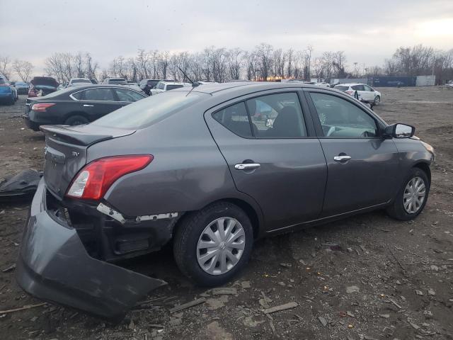 3N1CN7APXHL861772 - 2017 NISSAN VERSA S GRAY photo 3