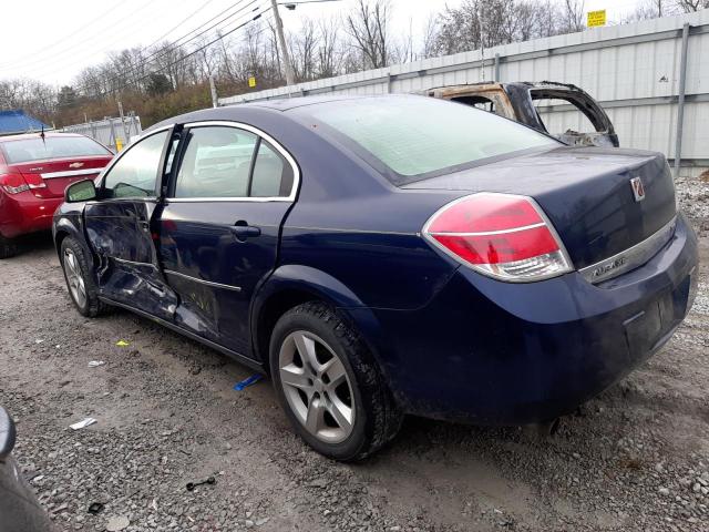 1G8ZS57N08F265455 - 2008 SATURN AURA XE BLUE photo 2