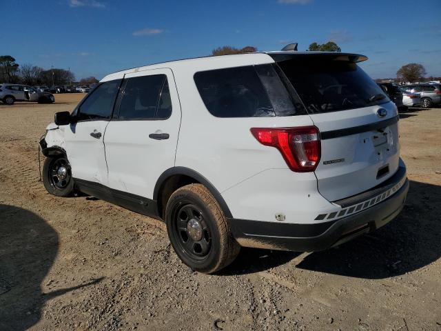 1FM5K8AR7JGC55972 - 2018 FORD EXPLORER POLICE INTERCEPTOR WHITE photo 2