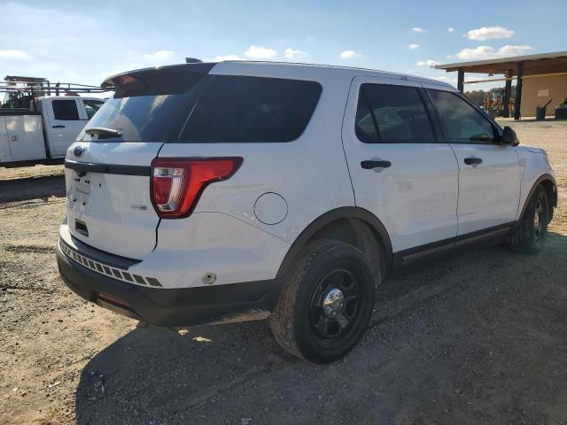 1FM5K8AR7JGC55972 - 2018 FORD EXPLORER POLICE INTERCEPTOR Weiß Foto 3