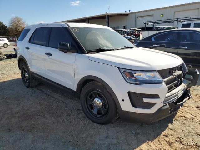 1FM5K8AR7JGC55972 - 2018 FORD EXPLORER POLICE INTERCEPTOR WHITE photo 4