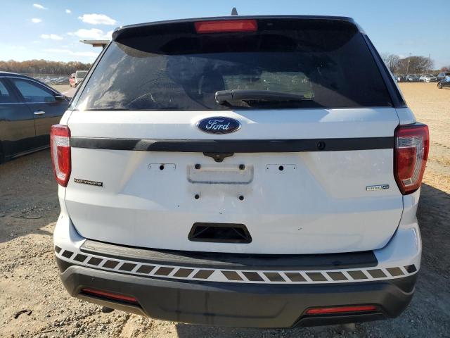 1FM5K8AR7JGC55972 - 2018 FORD EXPLORER POLICE INTERCEPTOR Weiß Foto 6