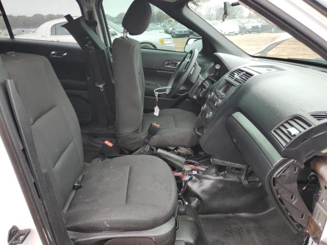 1FM5K8AR7JGC55972 - 2018 FORD EXPLORER POLICE INTERCEPTOR Weiß Foto 7