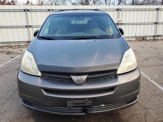 5TDZA23C54S058369 - 2004 TOYOTA SIENNA CE GRAY photo 5