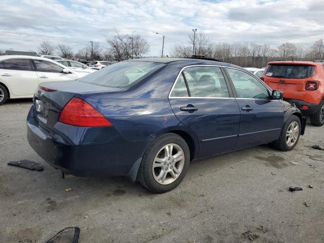 1HGCM56716A181701 - 2006 HONDA ACCORD EX BLUE photo 3