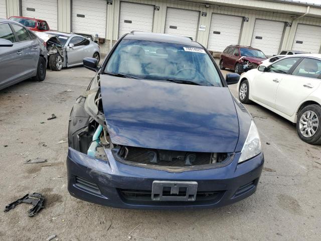 1HGCM56716A181701 - 2006 HONDA ACCORD EX BLUE photo 5