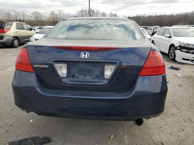 1HGCM56716A181701 - 2006 HONDA ACCORD EX BLUE photo 6