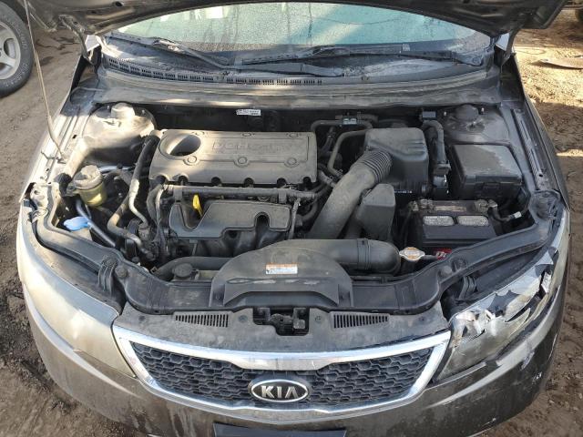 KNAFU4A21C5585777 - 2012 KIA FORTE EX GRAY photo 11