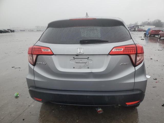 3CZRU6H34HG703857 - 2017 HONDA HR-V LX SILVER photo 6