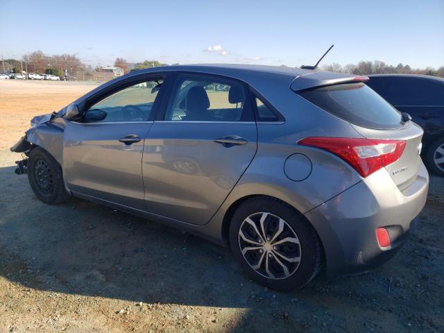 KMHD35LH1HU370476 - 2017 HYUNDAI ELANTRA GT GRAY photo 2