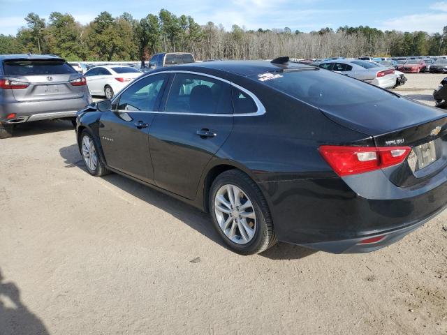 1G1ZD5ST3JF244863 - 2018 CHEVROLET MALIBU LT BLACK photo 2