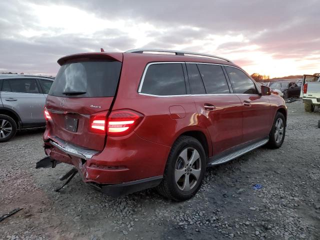 4JGDF6EE6HA959783 - 2017 MERCEDES-BENZ GLS 450 4MATIC BURGUNDY photo 3