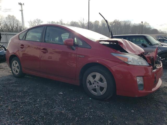 JTDKN3DU3A1123232 - 2010 TOYOTA PRIUS RED photo 4