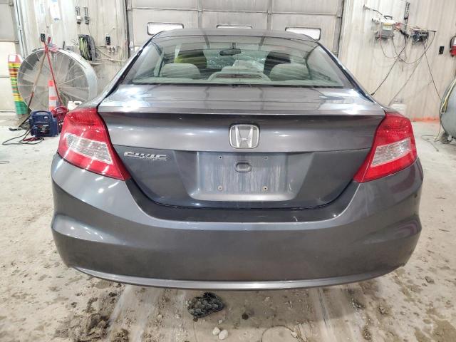 2HGFG3B55CH536962 - 2012 HONDA CIVIC LX SILVER photo 6