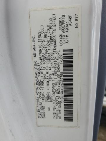 5TBBT44122S307768 - 2002 TOYOTA TUNDRA ACCESS CAB თეთრი ფოტო 12