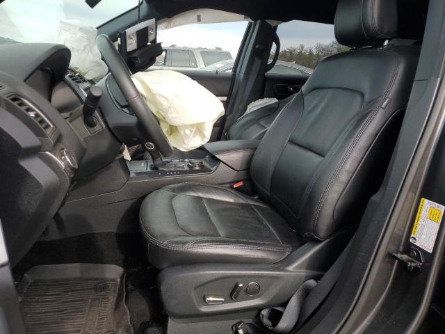 1FM5K8DHXJGC50476 - 2018 FORD EXPLORER XLT GRAY photo 7