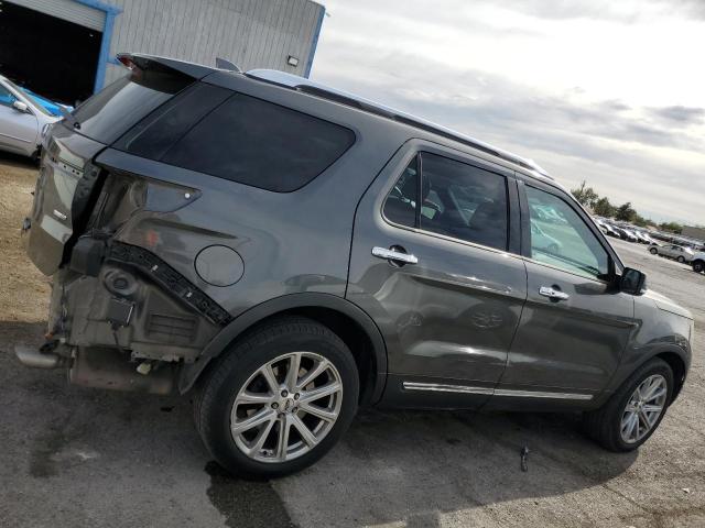 1FM5K8F84GGC54593 - 2016 FORD EXPLORER LIMITED GRAY photo 3