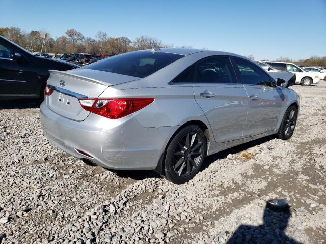 5NPEC4ACXDH603429 - 2013 HYUNDAI SONATA SE SILVER photo 3