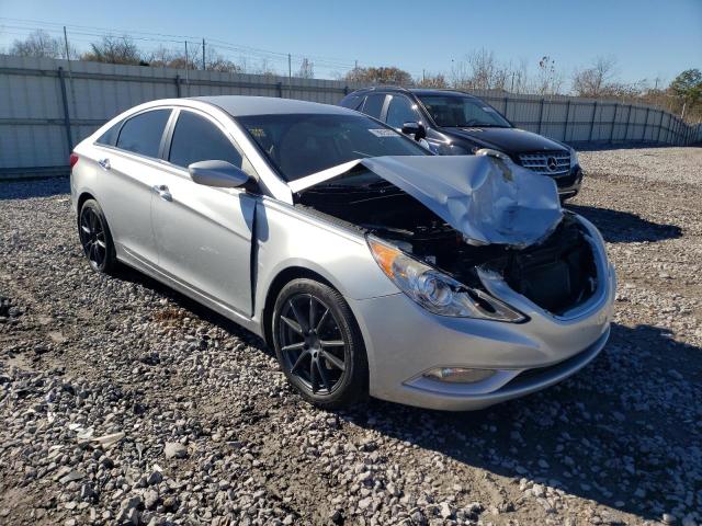 5NPEC4ACXDH603429 - 2013 HYUNDAI SONATA SE SILVER photo 4