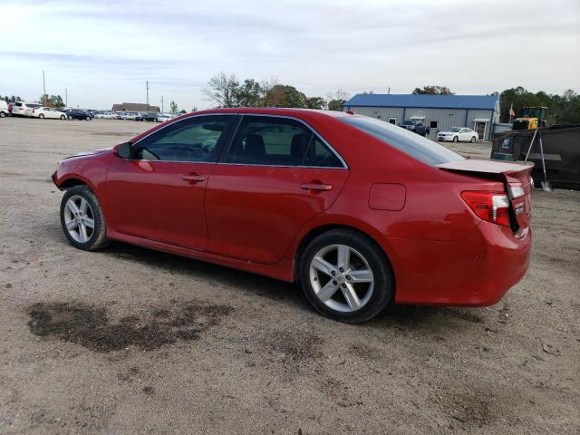 4T1BF1FKXCU608297 - 2012 TOYOTA CAMRY BASE RED photo 2