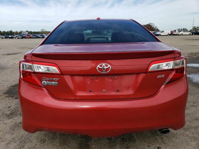 4T1BF1FKXCU608297 - 2012 TOYOTA CAMRY BASE RED photo 6