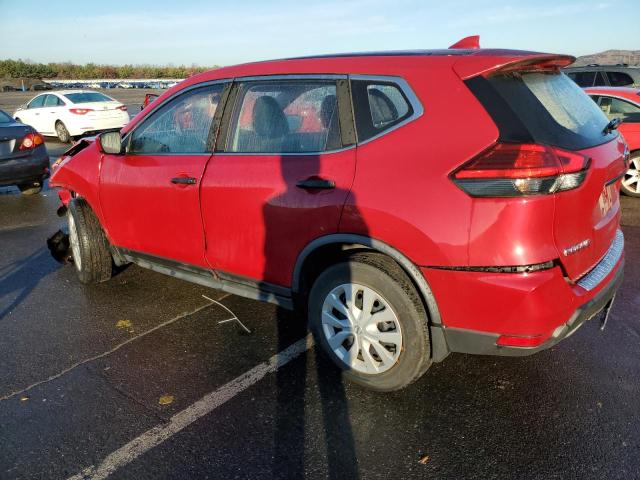 JN8AT2MVXHW276809 - 2017 NISSAN ROGUE S RED photo 2