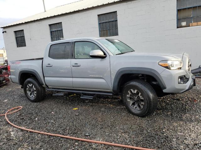 5TFCZ5AN7KX205271 - 2019 TOYOTA TACOMA DOUBLE CAB SILVER photo 4