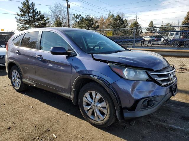 2HKRM4H54EH692213 - 2014 HONDA CR-V EX BLUE photo 4