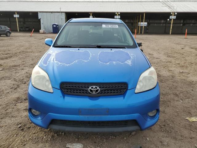 2T1KR32E17C633745 - 2007 TOYOTA COROLLA MA XR BLUE photo 5