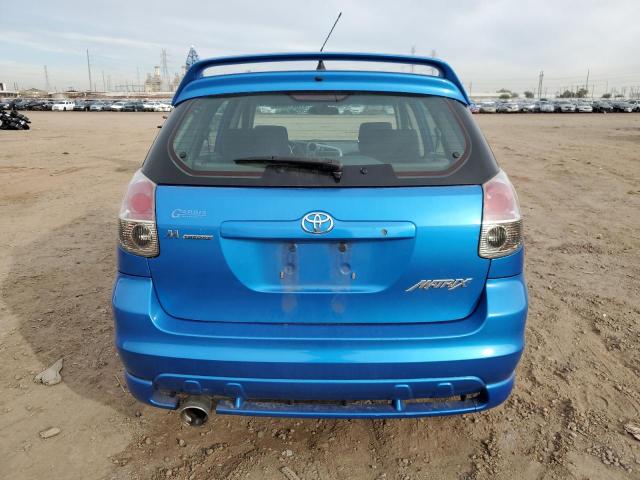 2T1KR32E17C633745 - 2007 TOYOTA COROLLA MA XR BLUE photo 6